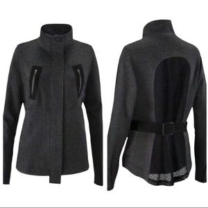 Cabi gray mesh back lined jacket!
